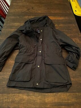 Port authority rain jacket w hood